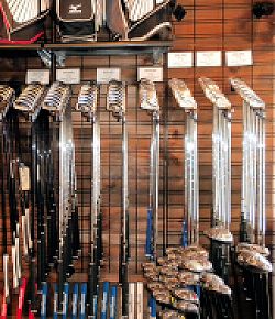 Large Selection of Golf Clubs